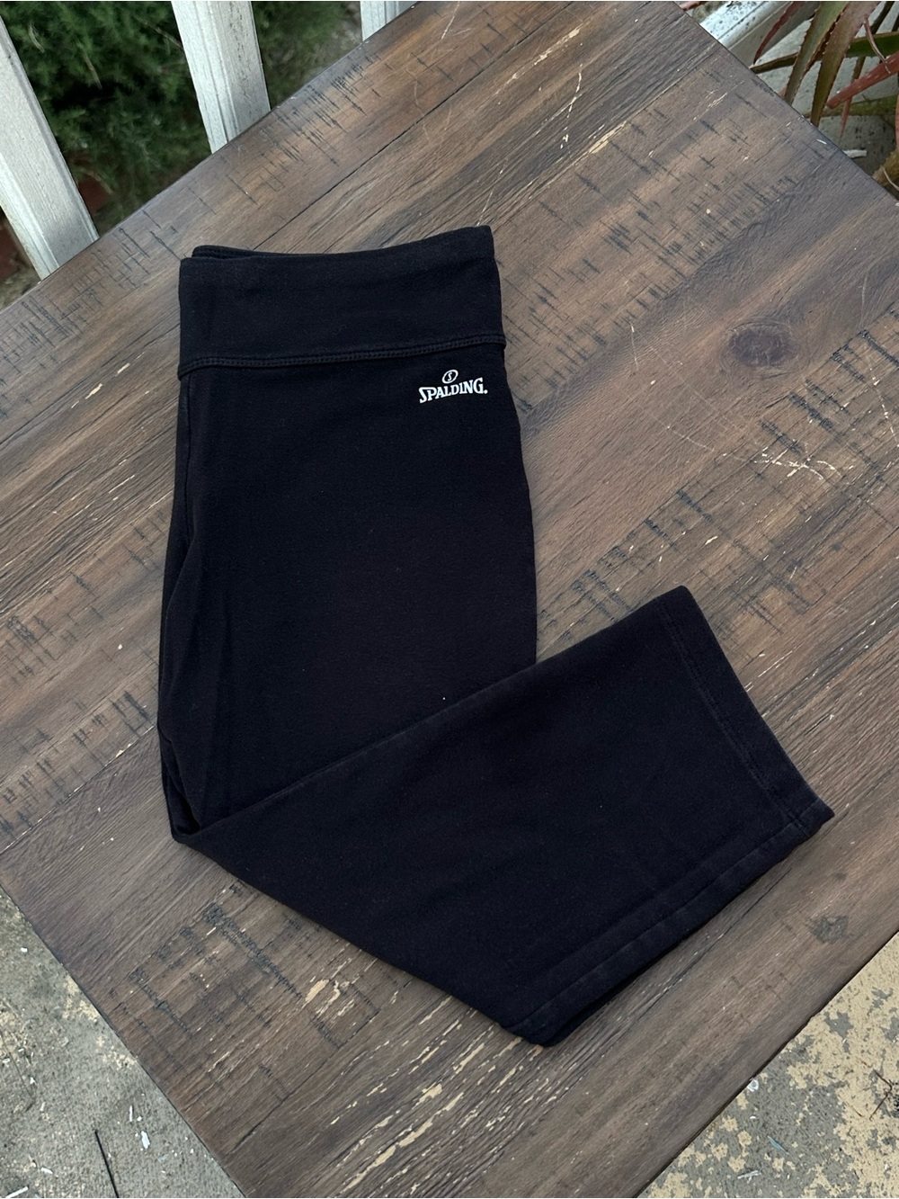 Spalding Black Leggings